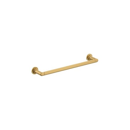 Moen Greenfield Towel Bar in Brushed Gold YB1718BG